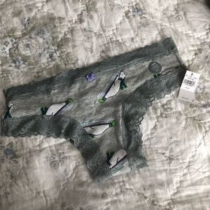 Aerie cheeky panty underwear polar bear